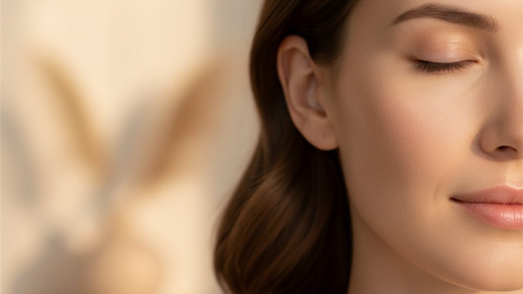 ghk-cu studied skin elasticity - Professional illustration