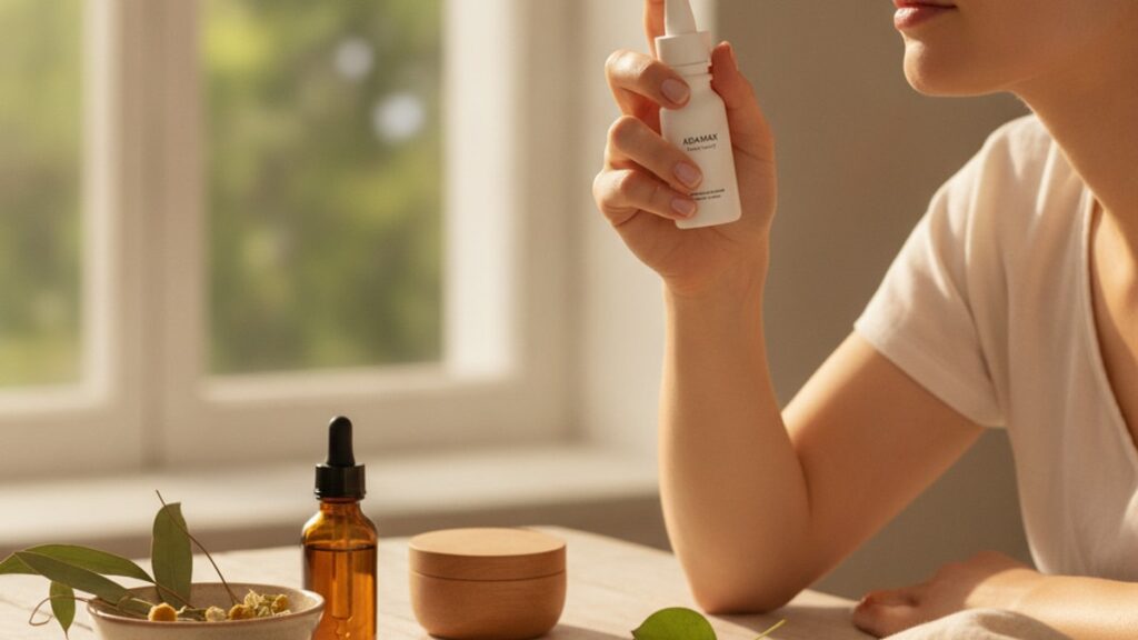 adamax nasal spray - Professional illustration