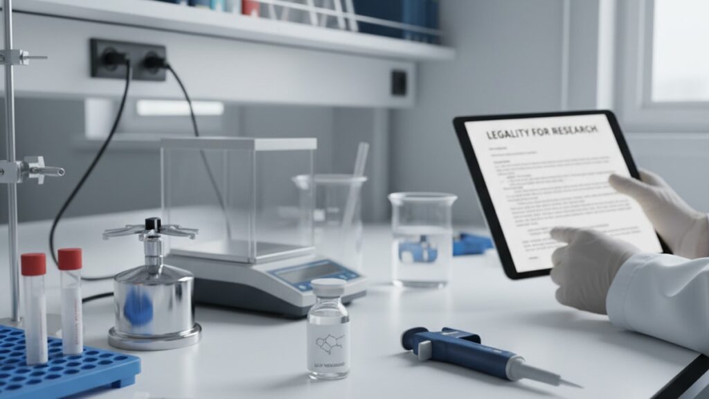 is ll-37 legal to purchase for research - Professional illustration