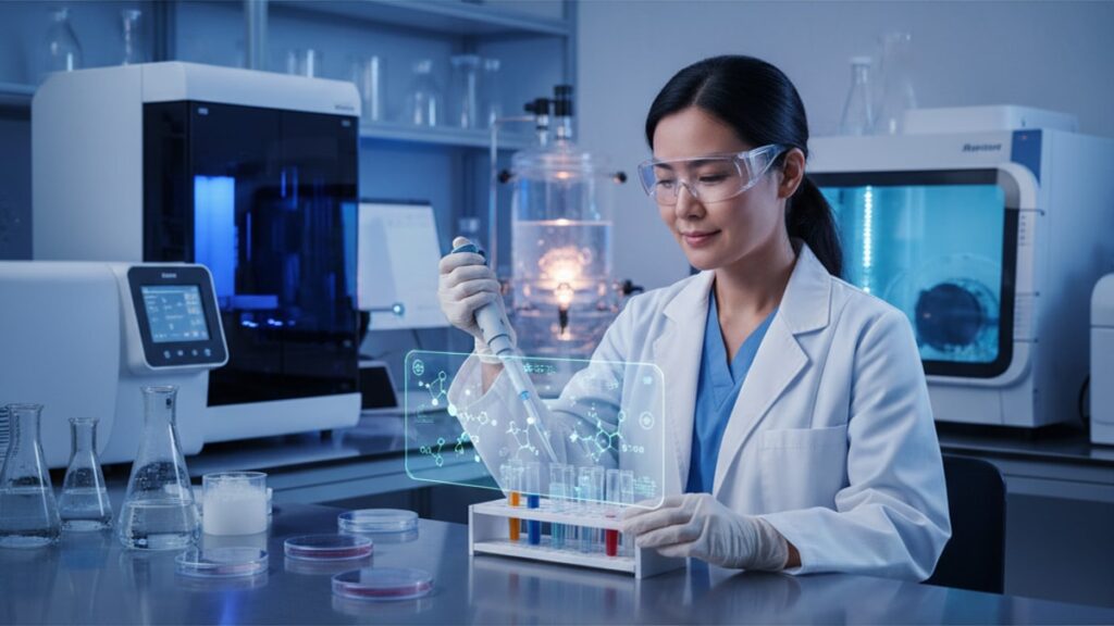thymosin alpha-1 studied ebv research - Professional illustration