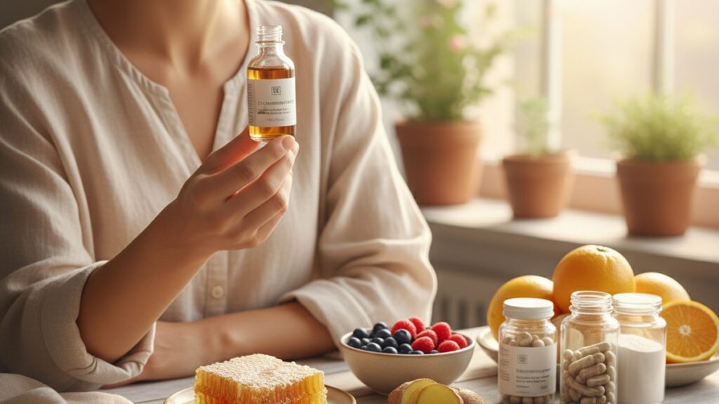 thymalin for immune system optimization - Professional illustration