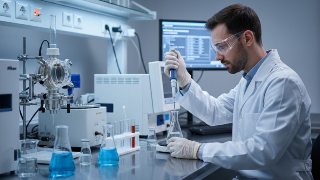 how concentrated should hexarelin be for research - Professional illustration