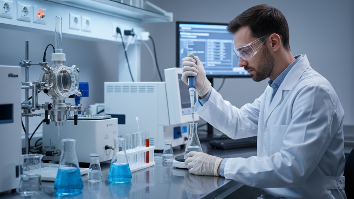 how concentrated should hexarelin be for research - Professional illustration