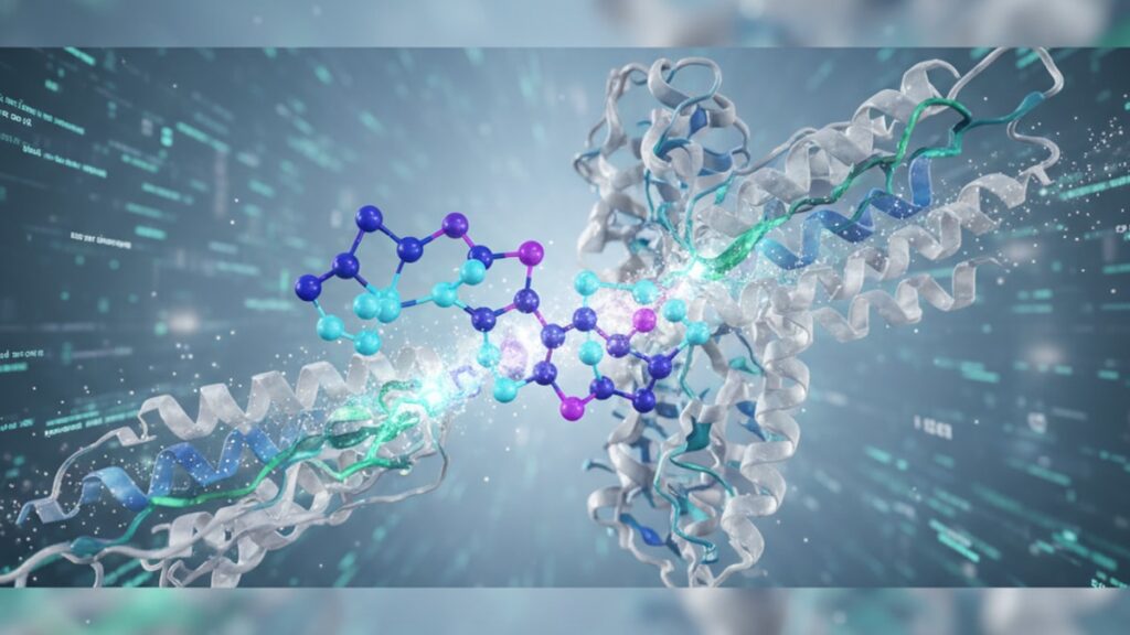 retatrutide receptor pharmacology - Professional illustration