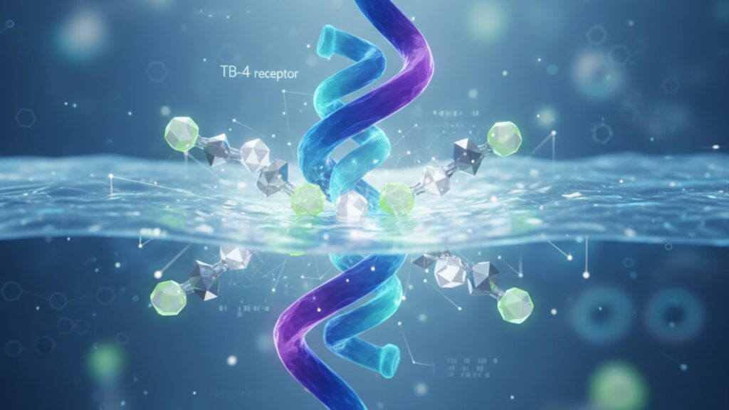 tb-4 receptor pharmacology - Professional illustration