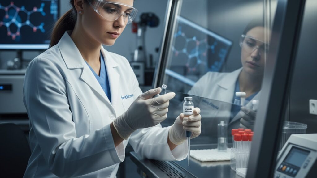 how is semax amidate typically administered in research - Professional illustration