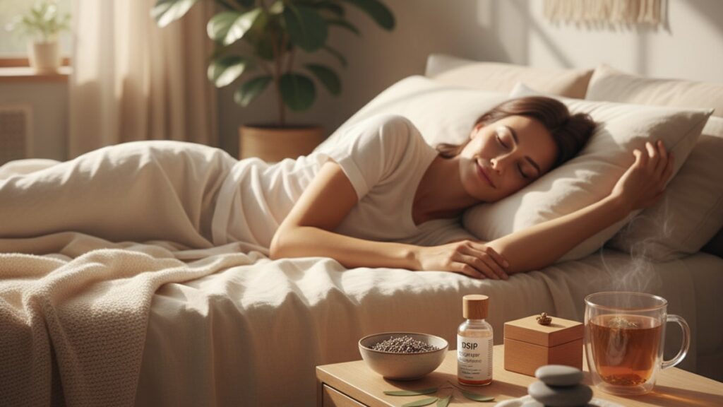 does dsip help deep sleep optimization - Professional illustration