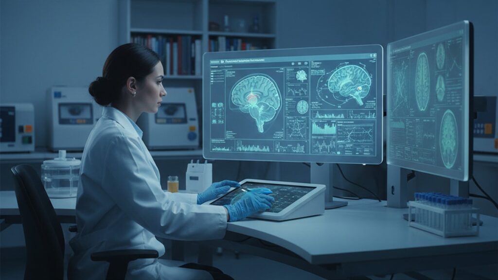 cerebrolysin studied parkinson's research - Professional illustration