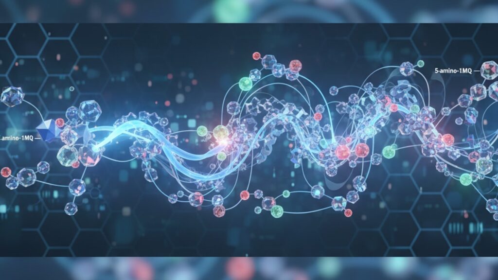 5-amino-1mq downstream effects - Professional illustration