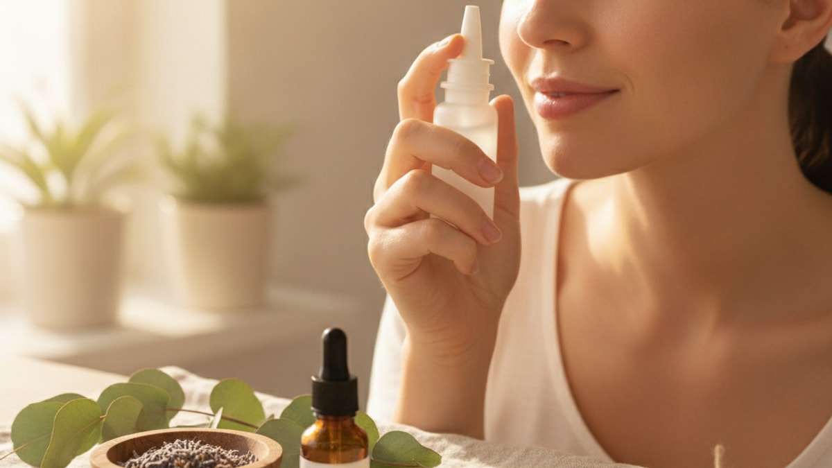 oxytocin nasal absorption - Professional illustration