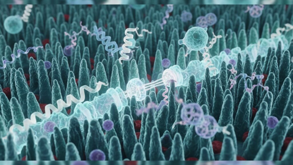 kpv studied intestinal permeability - Professional illustration