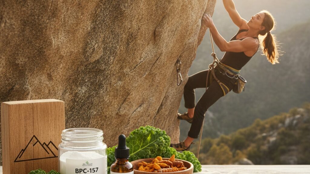 climbers bpc-157 protocol - Professional illustration