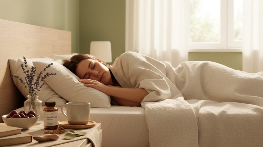 melatonin bioavailability - Professional illustration