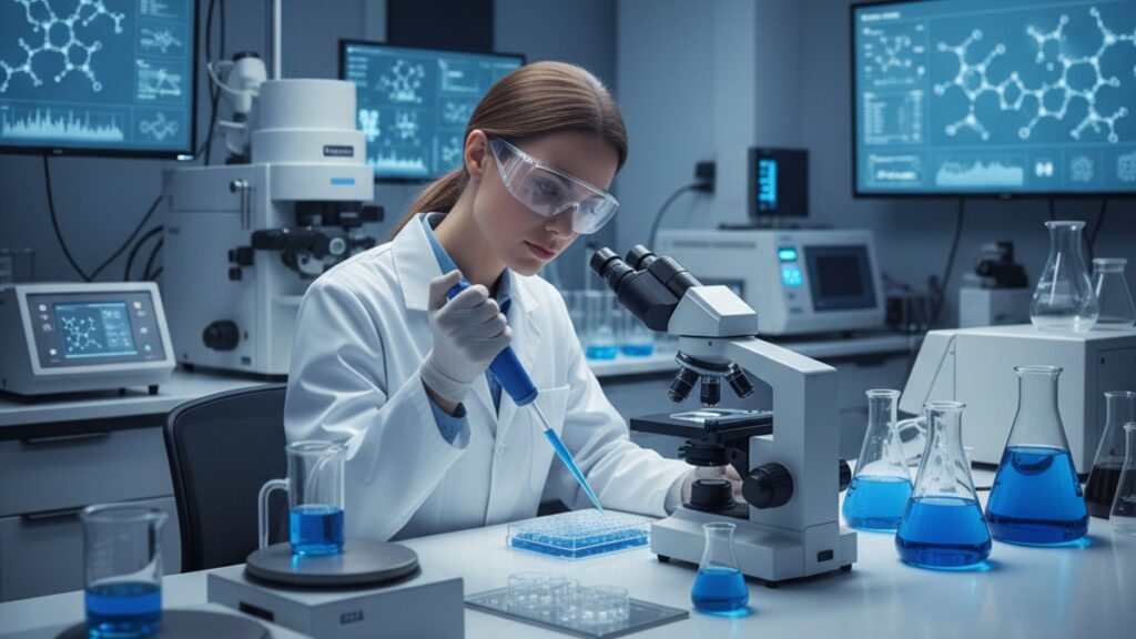 how concentrated should ghk-cu be for research - Professional illustration