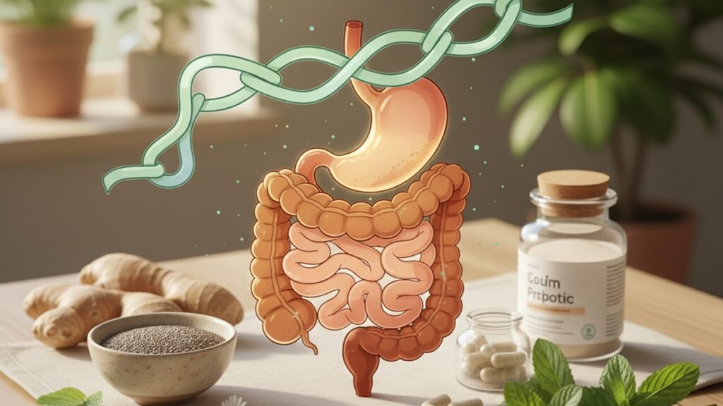 peptides for ibs compared - Professional illustration