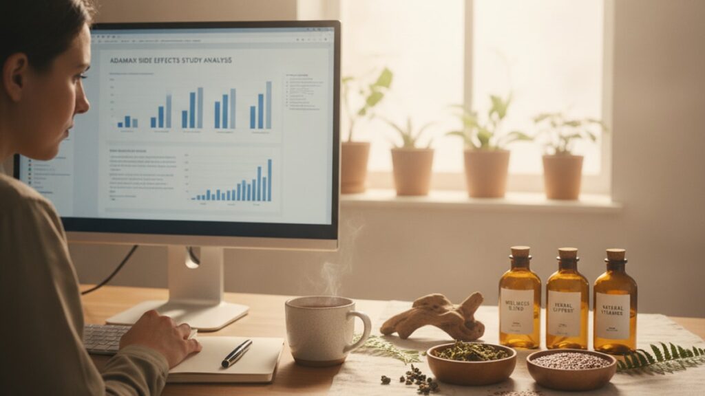 does adamax cause any side effects in studies - Professional illustration
