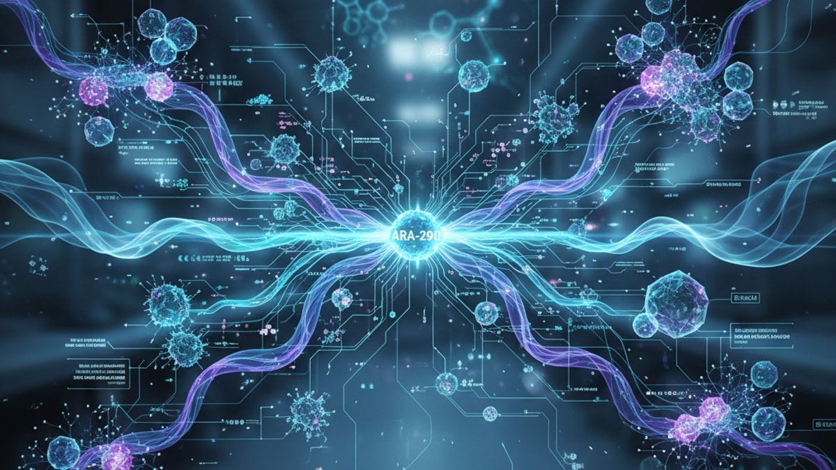 ara-290 downstream effects - Professional illustration
