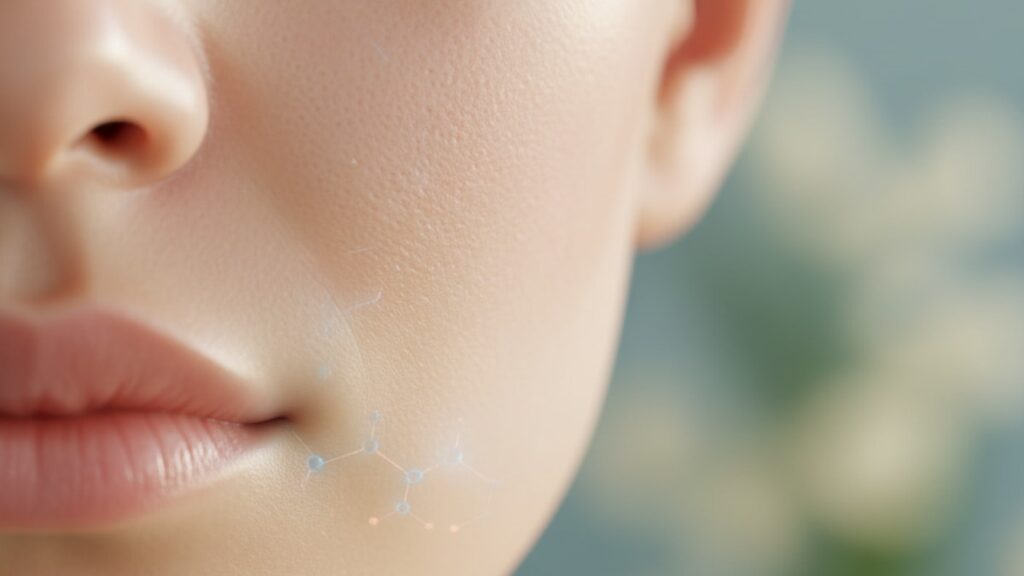 ghk-cu skin aging mechanism - Professional illustration