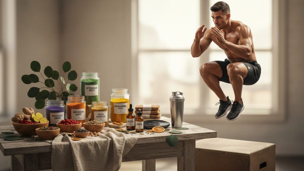wolverine stack metabolism research - Professional illustration