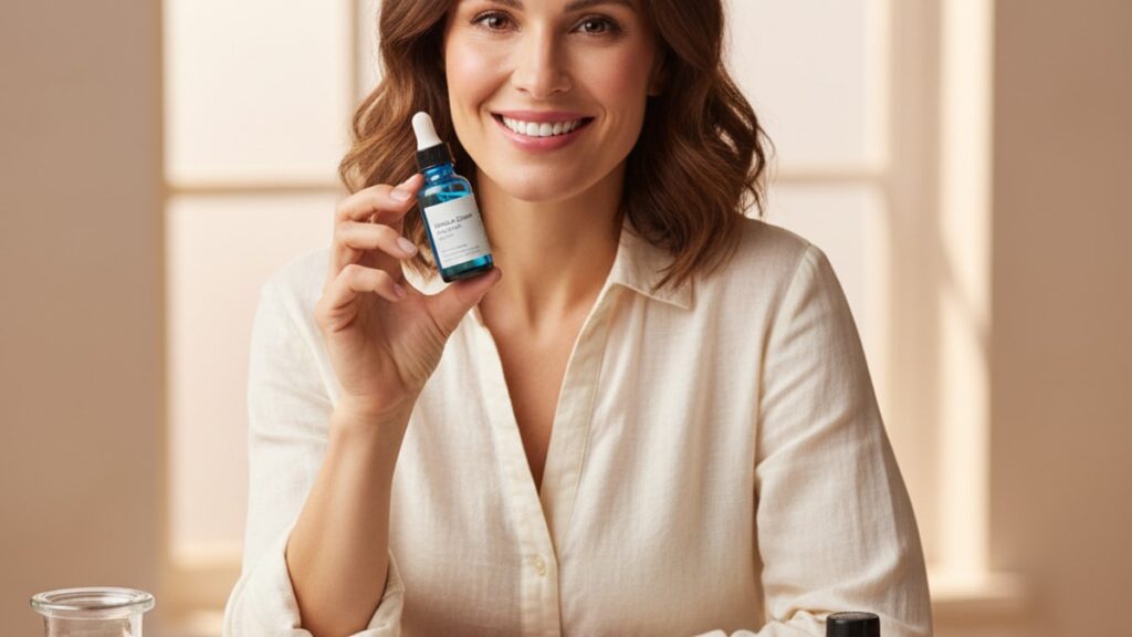ghk-cu for anti-aging stack - Professional illustration