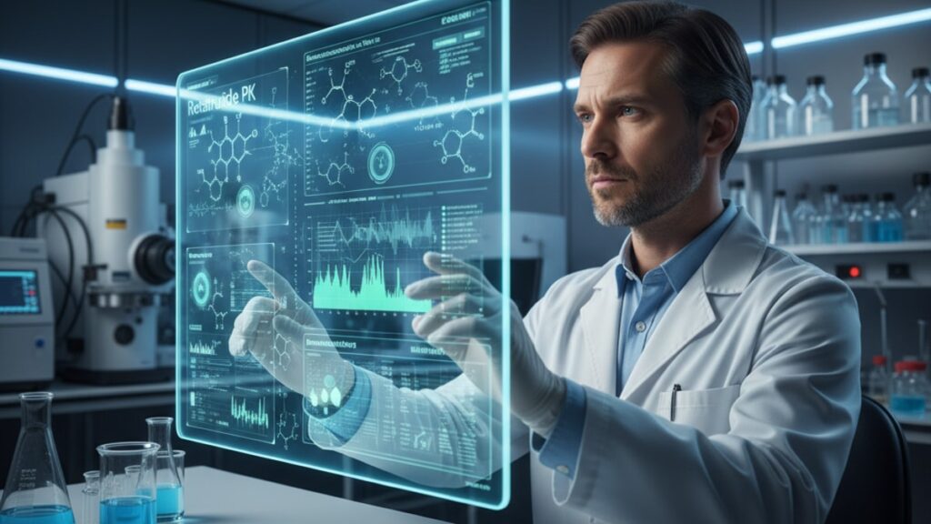retatrutide pharmacokinetics - Professional illustration