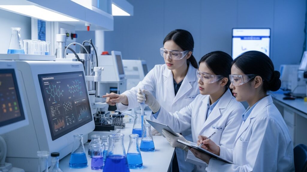 mazdutide metabolism research - Professional illustration