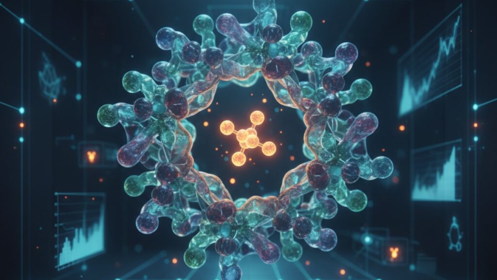 lipo-c receptor pharmacology - Professional illustration