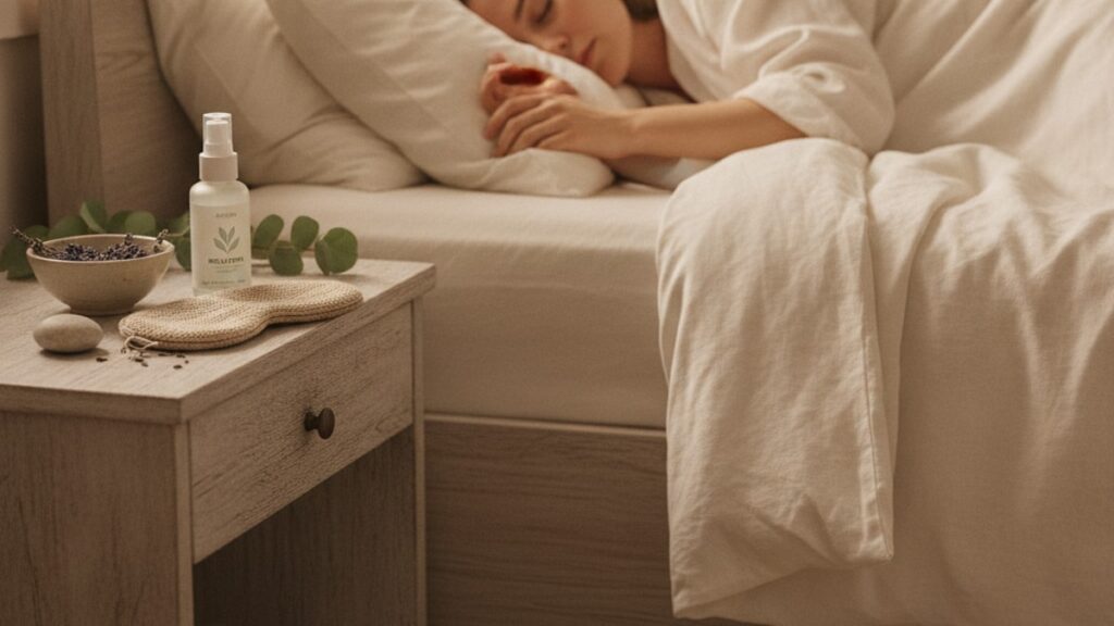 melatonin nasal spray - Professional illustration