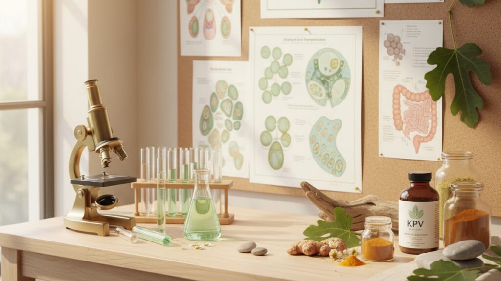 does kpv help ulcerative colitis research - Professional illustration
