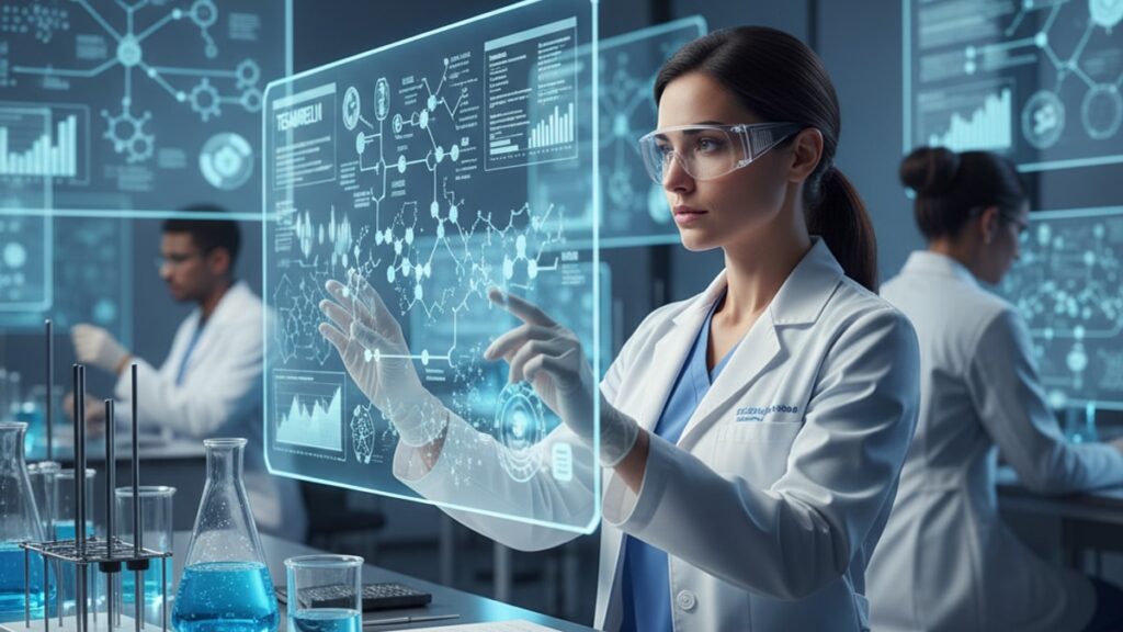tesamorelin studied metabolic syndrome research - Professional illustration