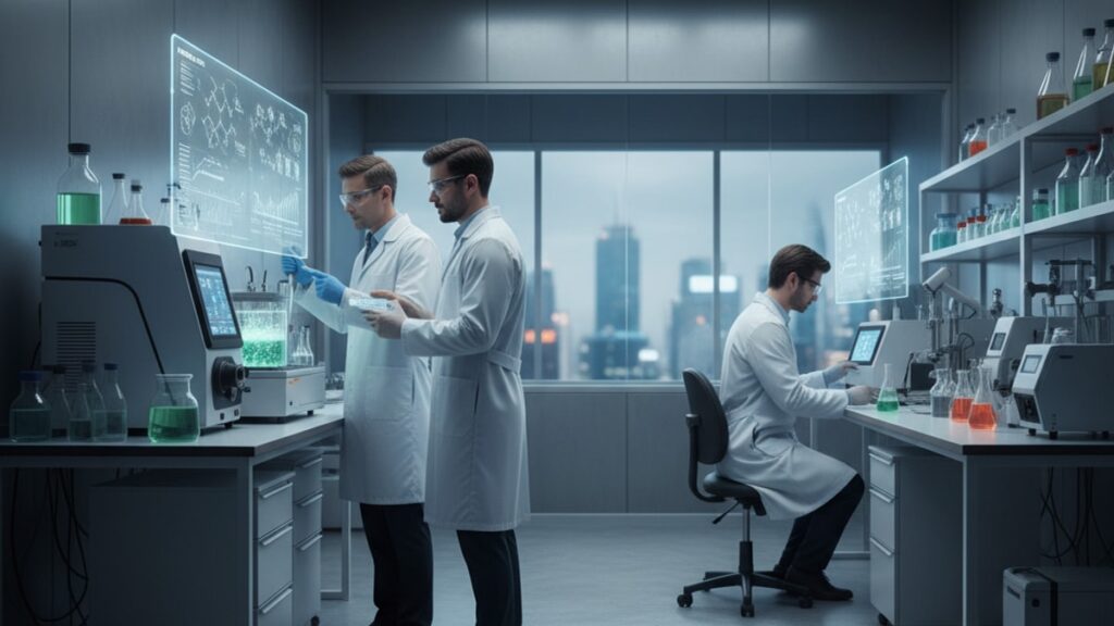 mk-677 igf-1 lr3 protocol growth factor research - Professional illustration