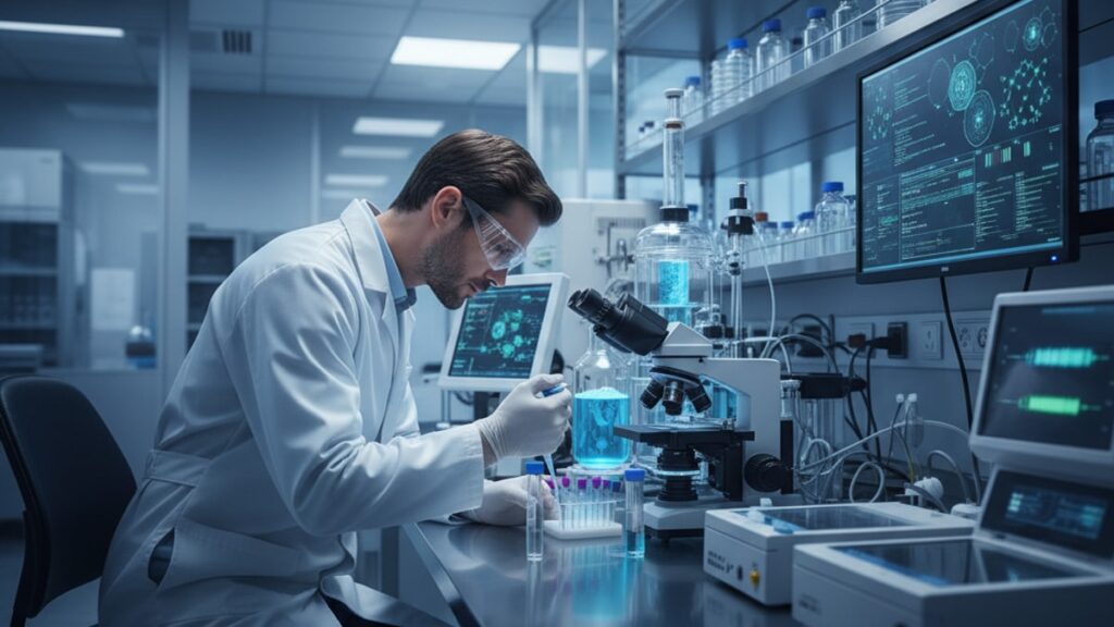 thymosin alpha-1 for autoimmune research - Professional illustration