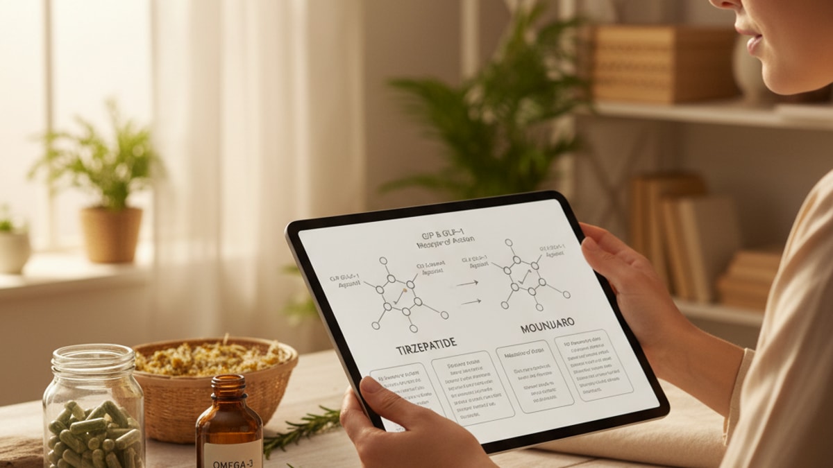 tirzepatide differs from mounjaro - Professional illustration