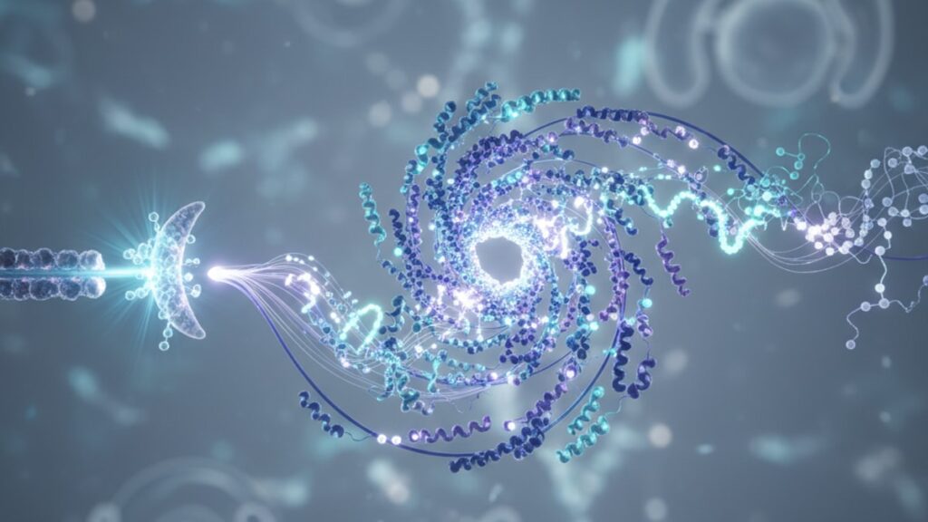 melatonin signaling pathway - Professional illustration