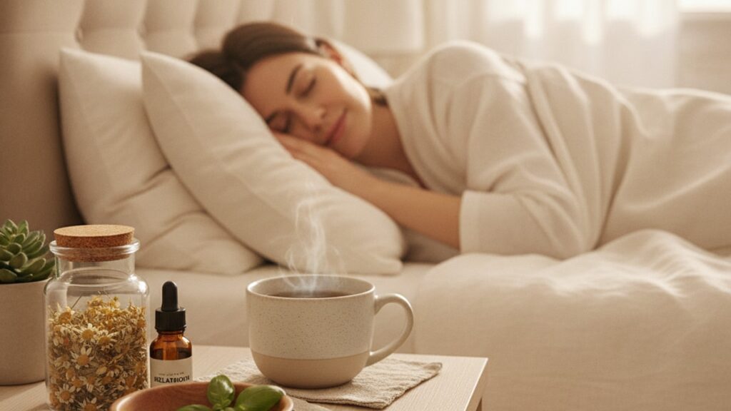 is melatonin safe according to studies - Professional illustration