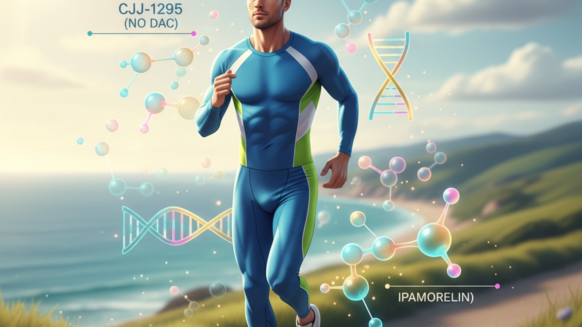 cjc-1295 no dac & ipamorelin bioavailability - Professional illustration