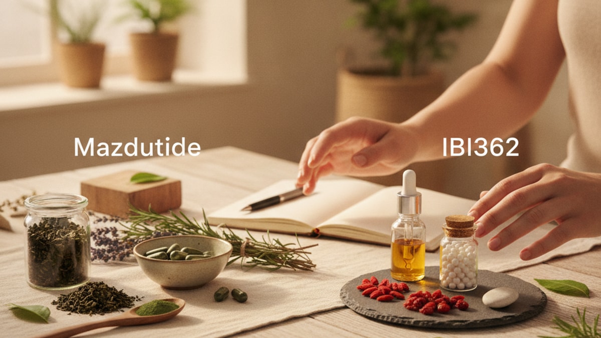 is mazdutide better than ibi362 - Professional illustration