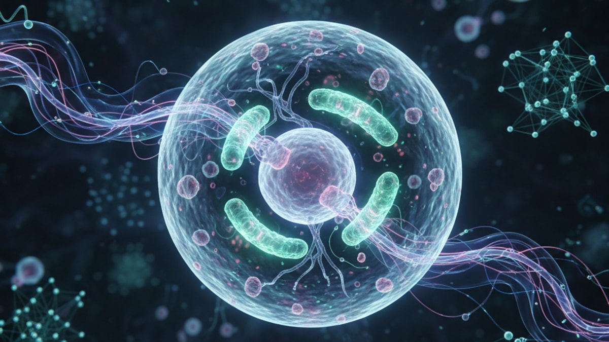 nad+ ss-31 for mitochondrial research - Professional illustration