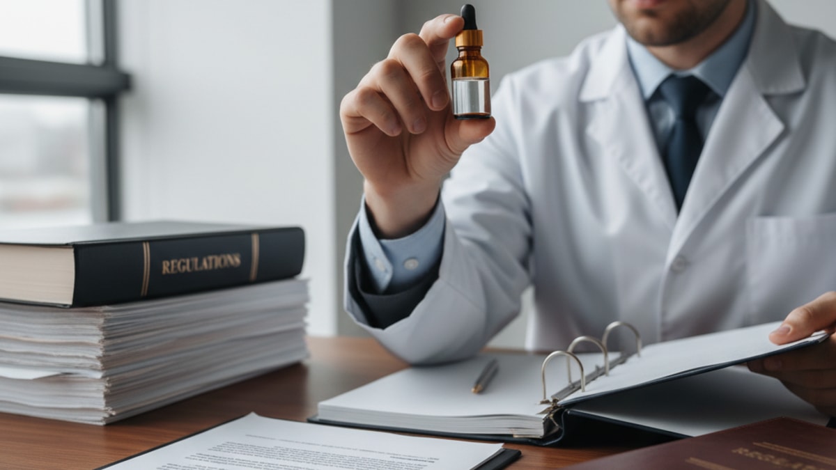 is dihexa legal to purchase for research - Professional illustration