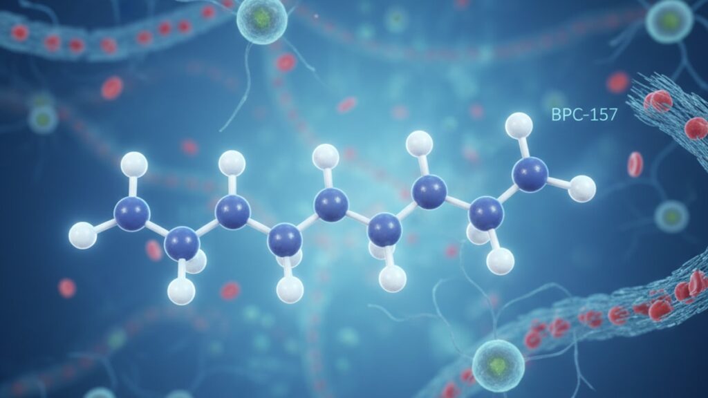 bpc-157 for post-surgery healing research - Professional illustration