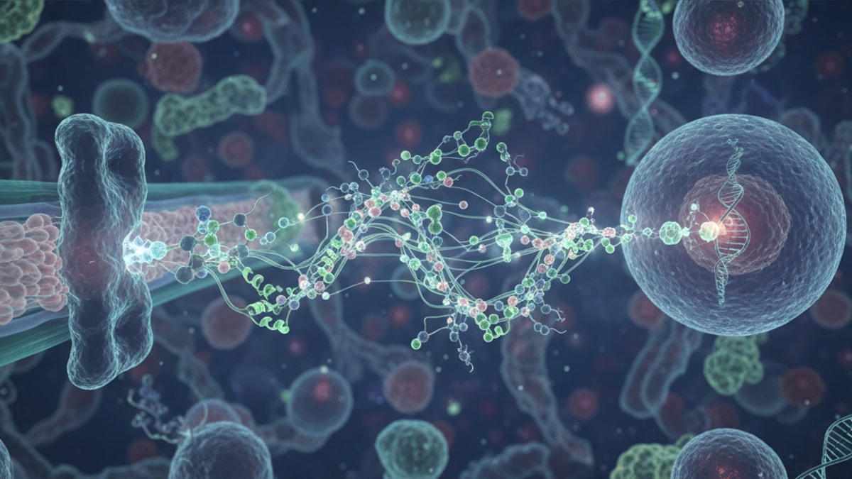 orforglipron signaling pathway - Professional illustration