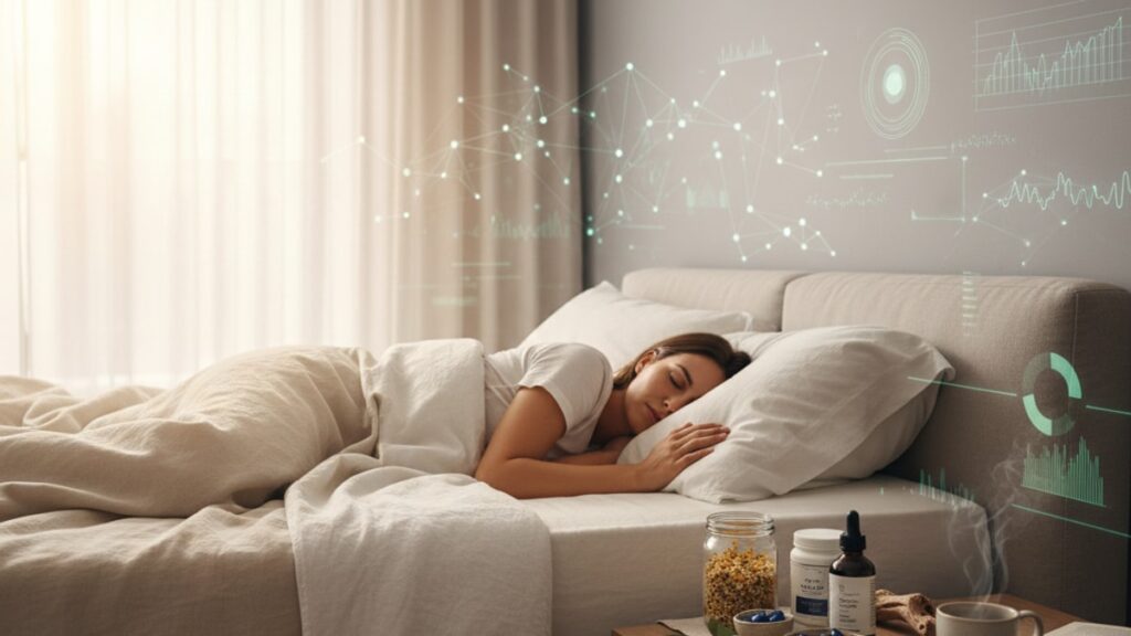 mk-677 dsip for sleep + gh research - Professional illustration