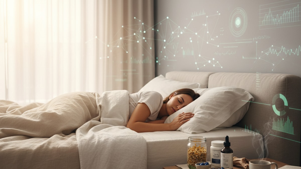 mk-677 dsip for sleep + gh research - Professional illustration
