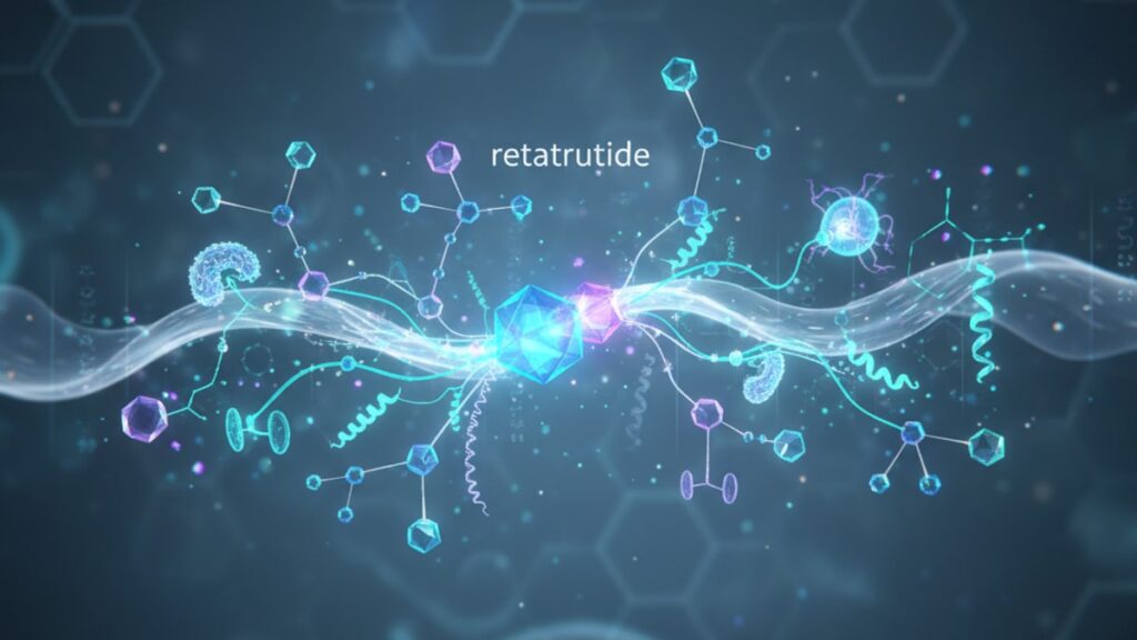 retatrutide signaling pathway - Professional illustration