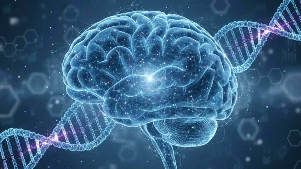 cerebrolysin gene expression - Professional illustration