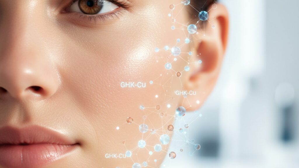 ghk-cu cosmetic biomarkers - Professional illustration