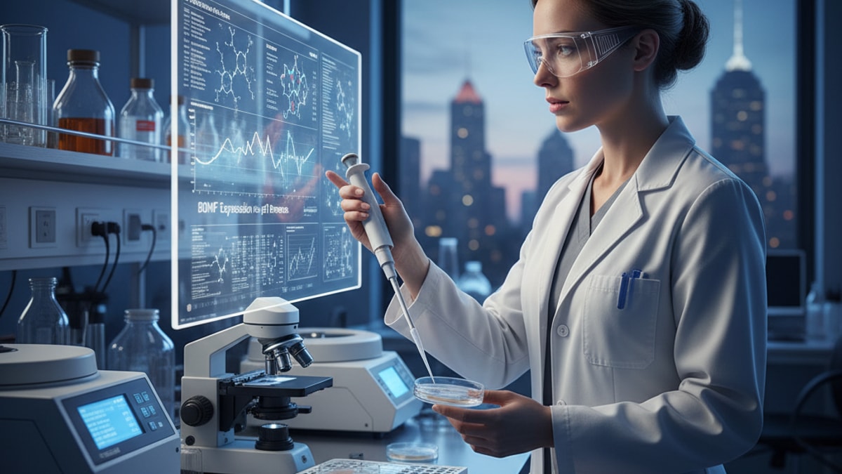 Blog Post: does p21 help BDNF research - Professional illustration