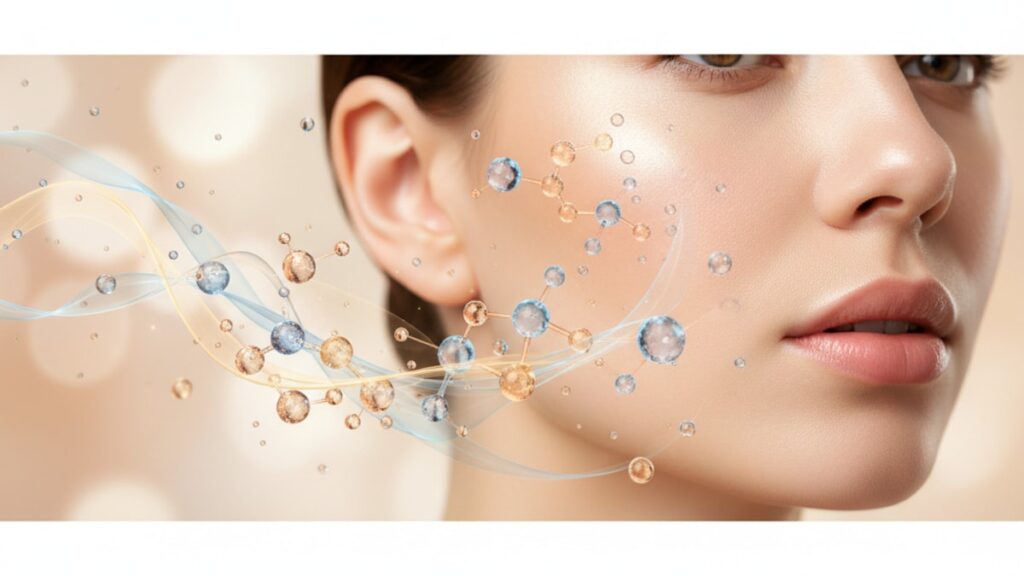 ghk-cu cosmetic pharmacokinetics - Professional illustration