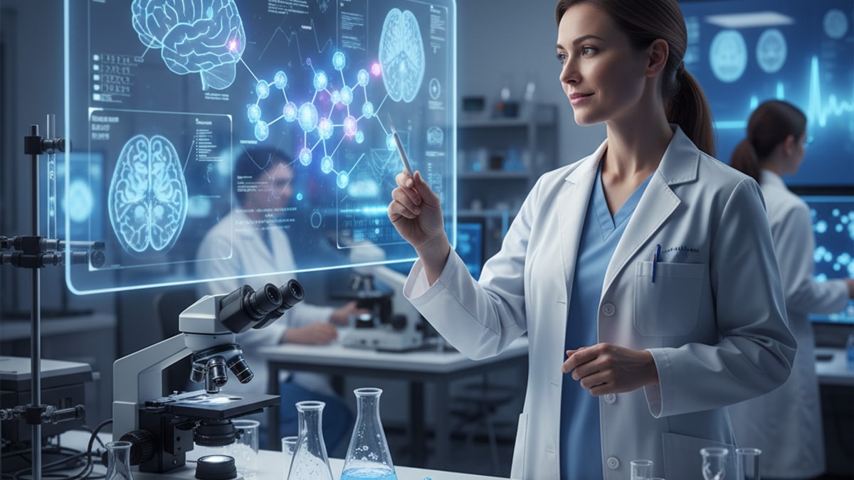 cerebrolysin semax amidate for stroke research - Professional illustration