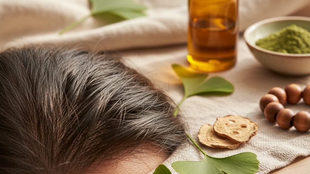 does ahk-cu help thinning hair - Professional illustration